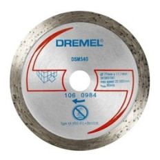 Disque à tronçonner diamanté pour faïence, pour DREMEL® DSM20 (DSM540) | e-bricolage