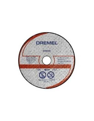 Disque à tronçonner pour maçonnerie, pour DREMEL® DSM20 (DSM520) | e-bricolage