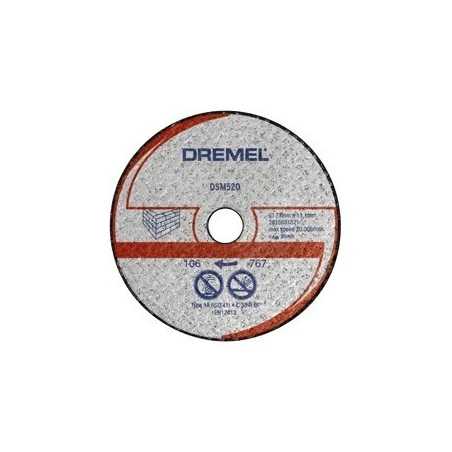 Disque à tronçonner pour maçonnerie, pour DREMEL® DSM20 (DSM520) | e-bricolage