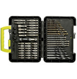 coffret 60 accessoires perçage et vissage (25 acc perçage + 35 acc vissage) | e-bricolage