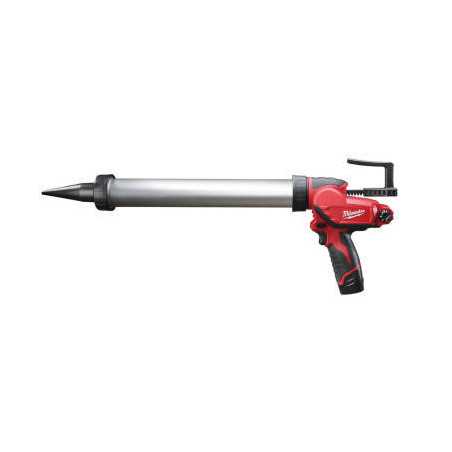 M12 PCG 600A-201BPistolet à Colle 600ml, 12V, 2Ah,1780 Nm, tube Alu | e-bricolage