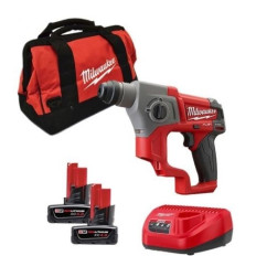 M12 H-402CPerforateur SDS+ 2 modes 4,0Ah | e-bricolage