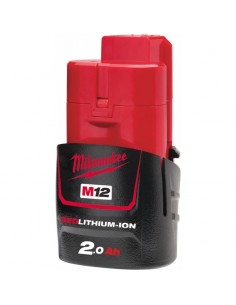 M12 BM12V 2,0Ah Red Lithium  - système M12 | 4002395377251 |4932430064| milwaukee
