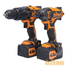 Duo perceuse à percussion et visseuse/dévisseuse à chocs T20 20 V | e-bricolage