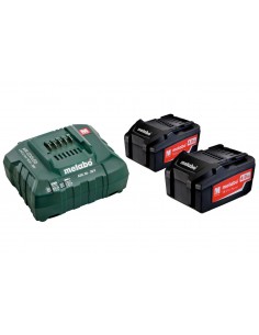 Batterie et Chargeur METABO BASIC SET 2 X 4.0 Ah 685050000 | e-bricolage