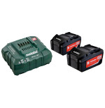 Batterie et Chargeur METABO BASIC SET 2 X 4.0 Ah 685050000 | e-bricolage