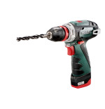 Perceuse visseuse sans fil 10.8 V METABO POWERMAXX BS QUICK BASIC 600156500 | e-bricolage