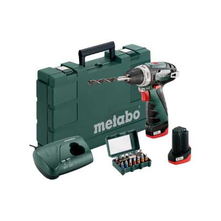 Perceuse visseuse sans fil 10,8 V METABO POWERMAXX BS QUICK BASIC 690954000 | e-bricolage