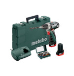 Perceuse visseuse sans fil 10,8 V METABO POWERMAXX BS QUICK BASIC 690954000 | e-bricolage