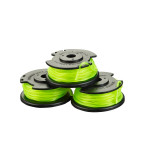 Lot de 3 bobines de fil Ryobi RAC143 pour coupe-bordures RLT36C33 | e-bricolage