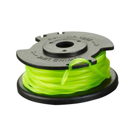 Bobine simple Ryobi RAC412 fil torsadé Ø 2 mm + couvercle pour coupe-bordures sur batterie | e-bricolage