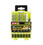 Coffret 10 lames scie sauteuse RYOBI RAK10JSBMP | e-bricolage