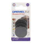 6 DISQUES DE PONCAGE S411 Dremel 2615S411JA | e-bricolage