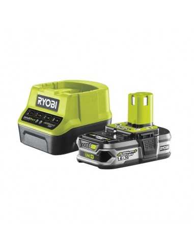 Pack chargeur et batterie 18V 1,5Ah Ryobi one+ RC18120-115 | e-bricolage