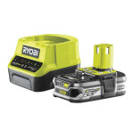 Pack chargeur et batterie 18V 2,5Ah Ryobi one+ RC18120-125 | e-bricolage