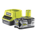 Pack chargeur et batterie 18V 5Ah Ryobi one+ RC18120-150 | e-bricolage