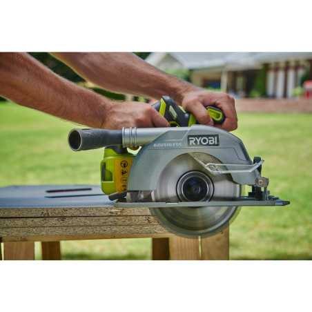 Scie circulaire 18V Brushless Ryobi R18CS7-0 | e-bricolage