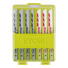 Coffret de 10 lames baïonnette pour scie sauteuse RYOBI RAK10JSB | e-bricolage