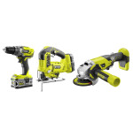 Pack 3 outils Ryobi R18CK3C-252S | e-bricolage