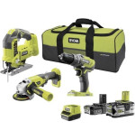 Pack 3 outils Ryobi R18CK3C-252S | e-bricolage