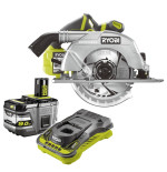 Scie circulaire Brushless Ryobi 18V 9Ah R18CS79a-1 | e-bricolage