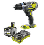 Perceuse visseuse à percussion 18V BRUSHLESS Ryobi 18V R18PDBL9A-1 | e-bricolage