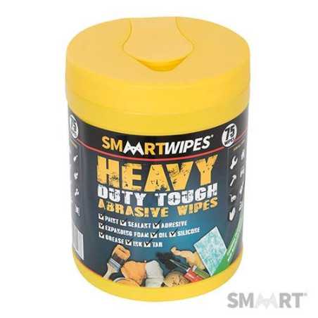 75 lingettes nettoyantes abrasives ultra-résistantes pour travaux intensifs - SMAART | e-bricolage