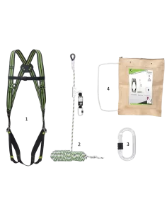 Kit harnais stop chute toiture Kratos safety FA8010400 | e-bricolage