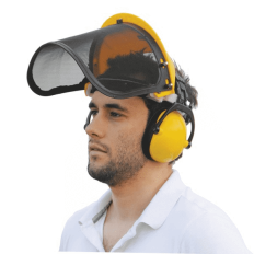 Visière grillagée de forestier Silverline 140878 | e-bricolage