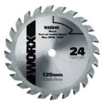 Lame de scie Worx TCT 24Z pour Worxsaw XL WA5046 | e-bricolage