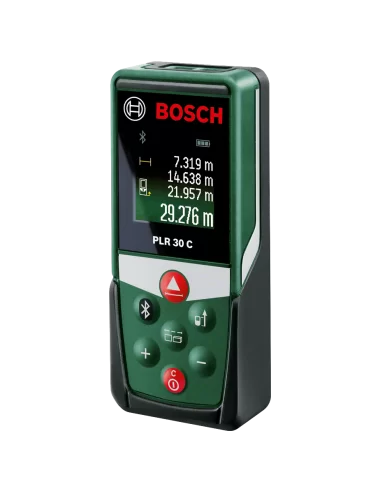 Télémètre Laser numérique PLR 30 C Bosch 0603672100 | e-bricolage