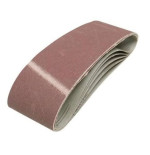 Lot de 5 bandes abrasives 75 x 533 mm Grain 120 Silverline 625574 | e-bricolage