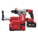 Milwaukee M28 CHPXDE-502C Perforateur Burineur avec aspirateur SDS+ FUEL 28V 4002395006779 | e-bricolage