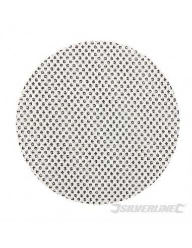 Silverline lot 10 disques abrasif treillis diamètre 225 grain 80 678383 | e-bricolage