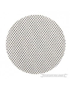 Silverline lot 10 disques abrasif treillis diamètre 225 grain 120 839875 | e-bricolage