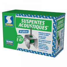 Suspente acoustique Semin boite de 30 | e-bricolage