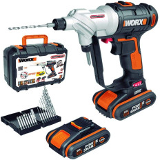 Perceuse sans fil Worx WX176.3 Double tête, 20 V 2 Ah | e-bricolage