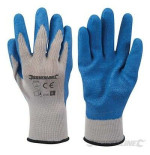 Gants De Maçon Enduction Latex L10 Silverline 427550 | e-bricolage