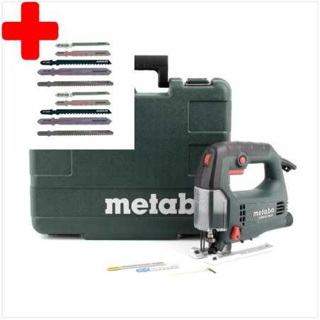 Coffret scie sauteuse Métabo STEB 65 Quick + 10 lames | e-bricolage