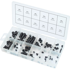 Assortiment de vis sans tête, 160 pcs KS TOOLS 970.0400 | e-bricolage