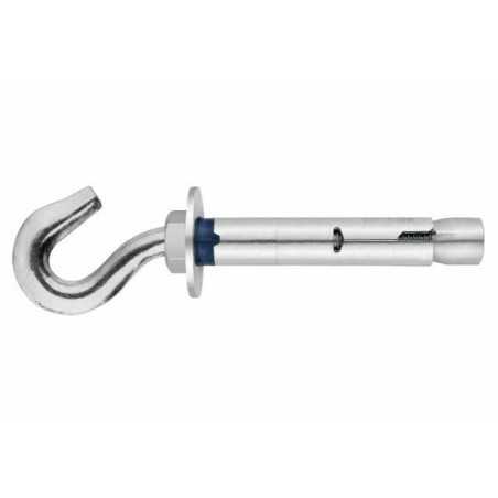 INDEX Cheville anti-rotation pour charges moyennes Crochet forgé inox A2 (M6 x 45 Ø8 100 pièces.) ACHGA208C | e-bricolage