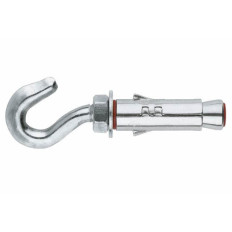 INDEX Cheville anti-rotation pour charges lourdes Crochet (M8 x 55 Ø14 50 pièces.) AHIGA0855 | e-bricolage