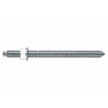 INDEX filetée pour scellement chimique avec rondelle et écrou inox A4 (M10 x 130 10 pièces.) EQA410130 | e-bricolage