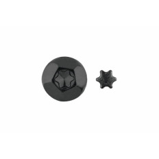 INDEX Vis inviolable. Empreinte TX Étoile pour tête inviolable. Noire (NEGRA/BLACK/NOIRE 100 pièces.) ESTRINV40N | e-bricolage