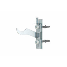 INDEX Supports pour radiateurs aluminium Support ferroli incliné (100 50 pièces.) RAFIN100 | e-bricolage