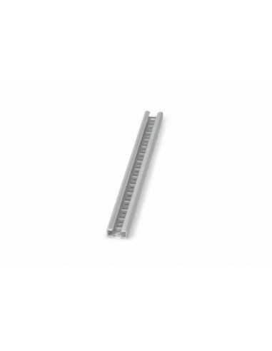 INDEX Profilés pour charges légères type "C" Rail perforé PVC (25 x 11 x 2 x 1000 30 pièces.) GPV251120 | e-bricolage