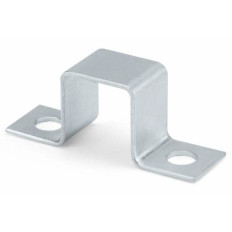 INDEX Accessoires pour profilés type "C" Patte de fixation zinguée (28 / 30 x 81 50 pièces.) PGZ2830 | e-bricolage