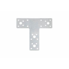 INDEX Platines pour connecteurs bois Pré-galvanisé, en "T" (160 x 98 x 45 25 pièces.) PTET169845 | e-bricolage