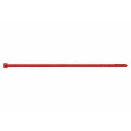 INDEX Collier de serrage. Couleurs Rouge (2,5 x 100 100 pièces.) BC25100RO | e-bricolage