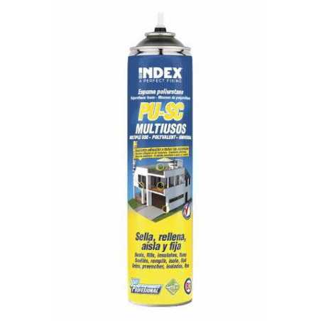 INDEX Mousses de polyuréthane Application avec canule (750 ml. 12 pièces.) PUSC750 | e-bricolage